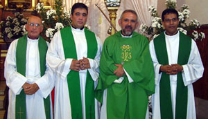 De izquierda a derecha Francisco Vigara, David Rodríguez, Jesús Perea y Jorge Asencio