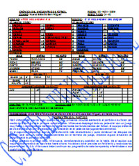 Descargue la ficha del partido